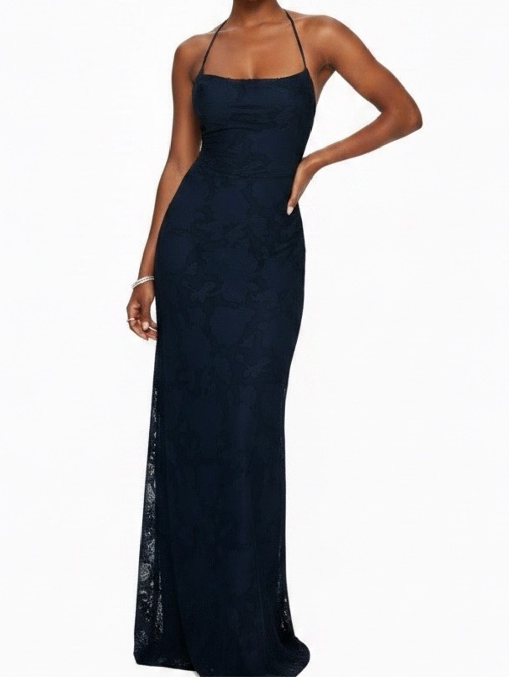 Princess Polly Celena Burn Out Lace-Back Maxi Dress in Burgundy